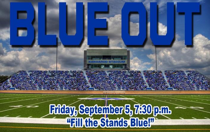 Roos Blue Out Game Tonight
