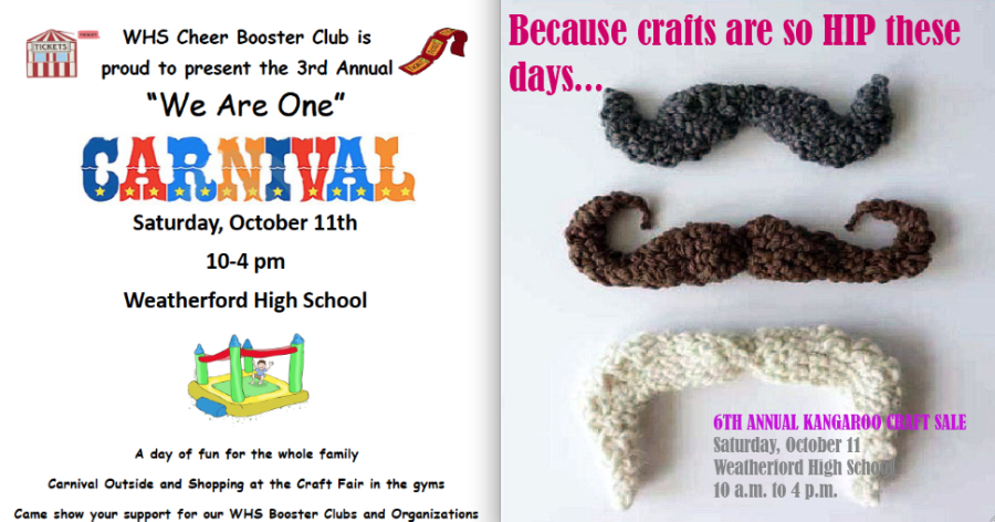 Craft Sale & Carnival This Weekend