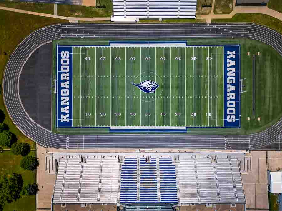 New Track at the Roo Football Stadium
